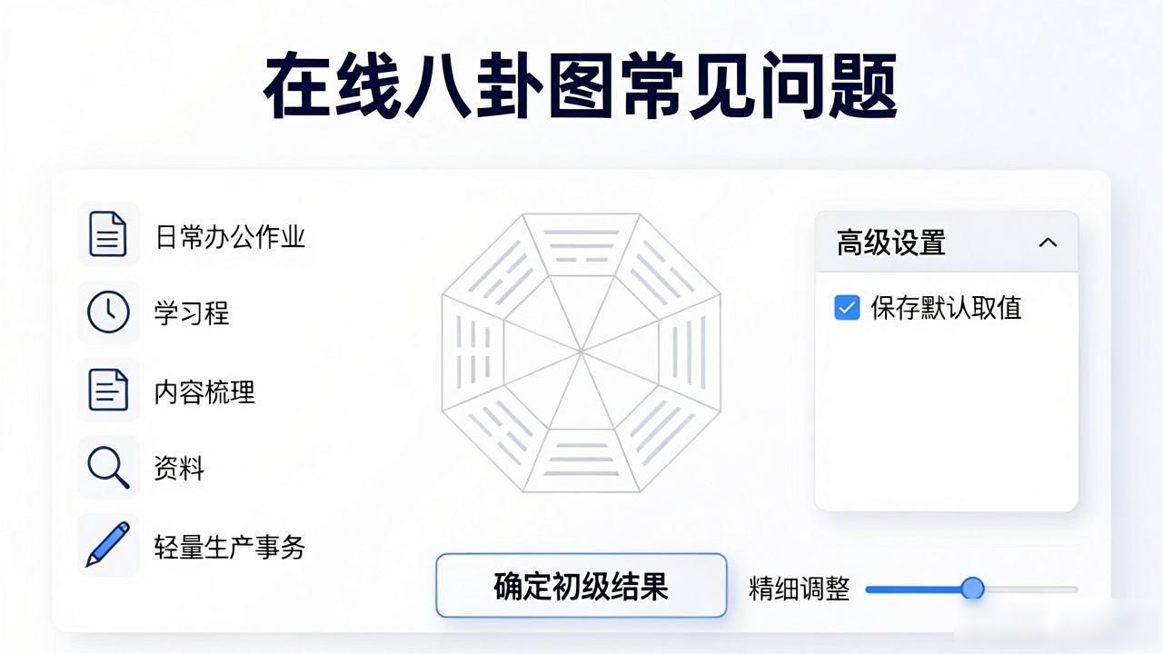 在线八卦图常见问题